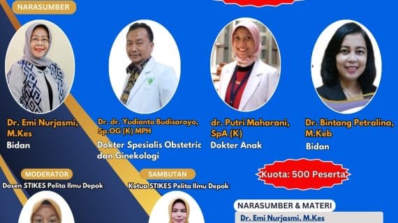 Webinar Updating kompetensi bidan dalam deteksi dini, penanganan awal dan rujukan kasus kegawatdaruratan maternal dan neonatal